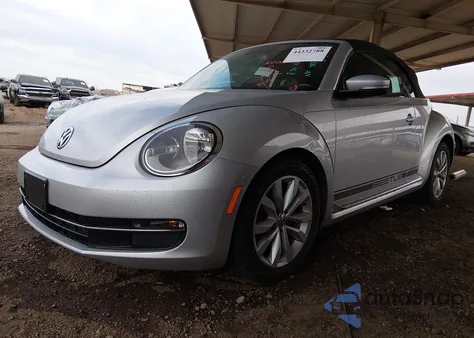 2013 Volkswagen Beetle 2.0L Tdi из США, поврежденный, VIN 3VW5L7AT7DM830716